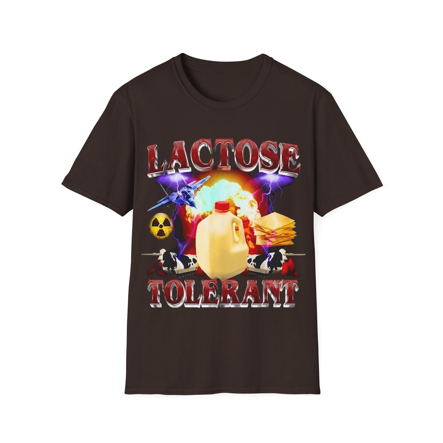 Lactose Intolerant Funny Meme Gift T shirt