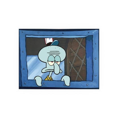 Squidward Poster