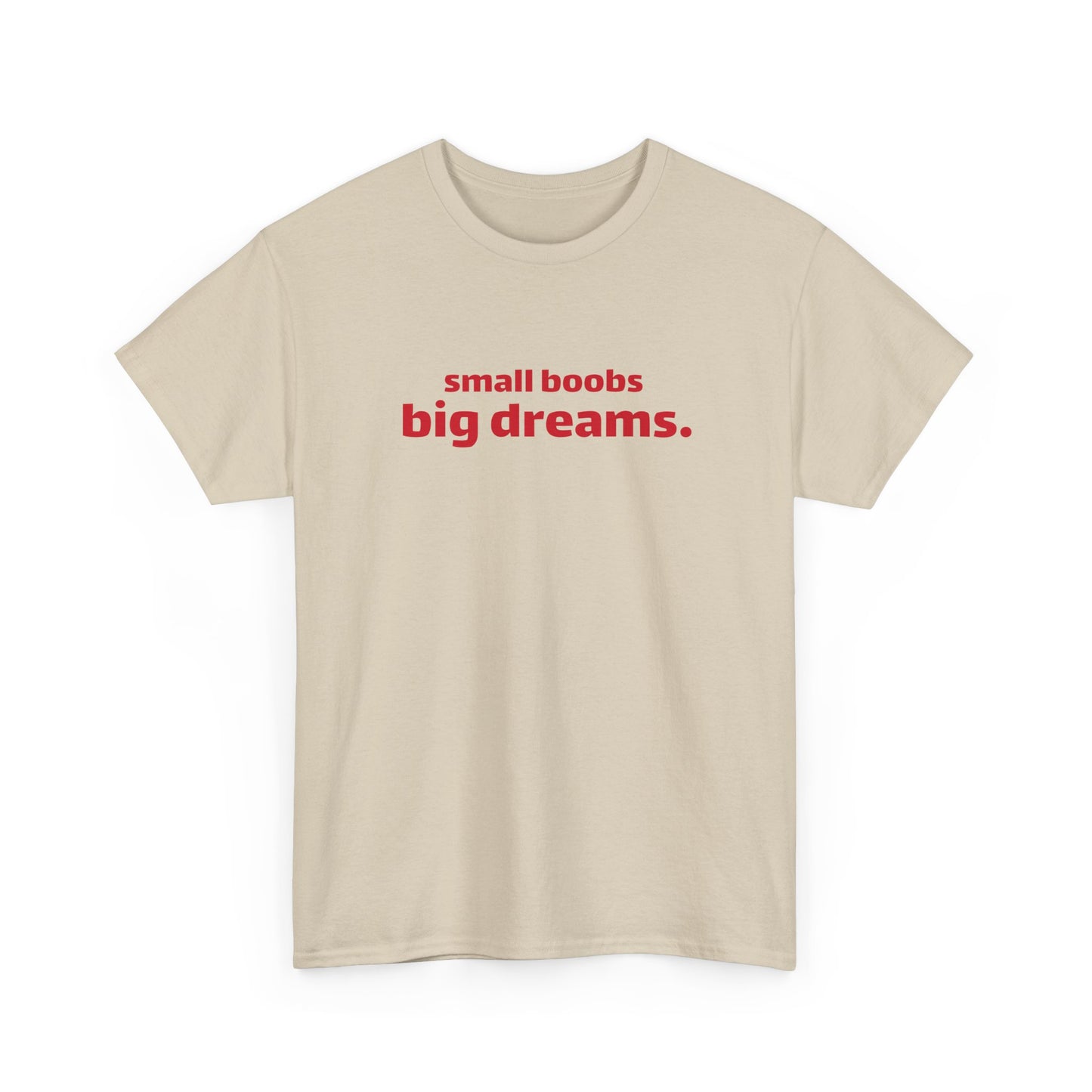 Small Boobs Big Dreams T-Shirt