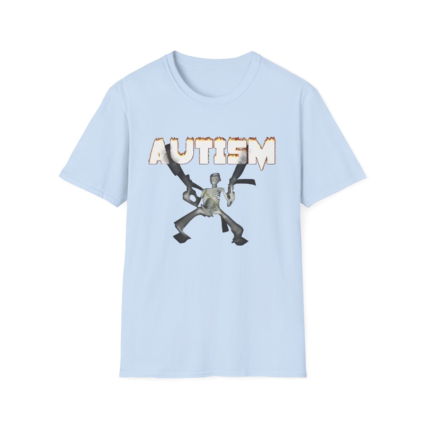 Autism Skeleton Meme T Shirt