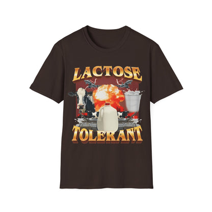 Lactose Intolerant Funny Meme T shirt